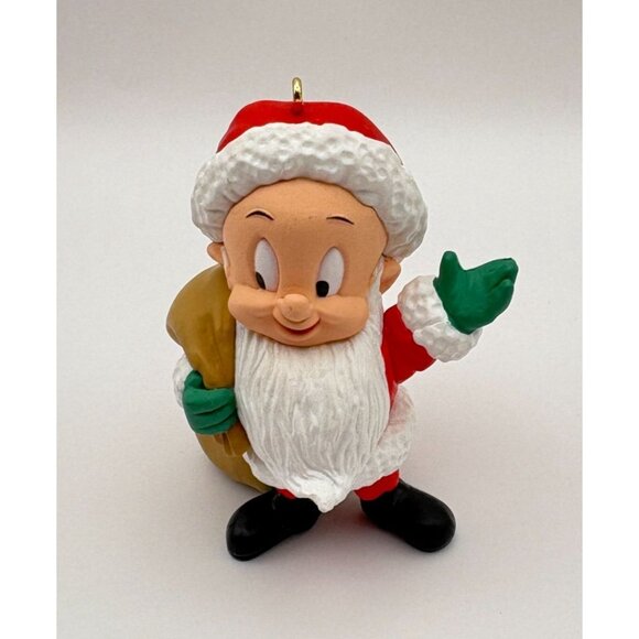 Hallmark Looney Tunes Elmer Fudd Santa Claus Christmas Tree Ornament 1993 - Picture 9 of 9